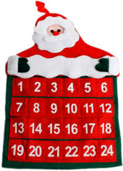 Santa Claus Advent Calendar