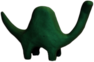 Green Dinosaur Plasticine