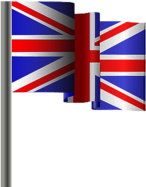 Union Jack Flag on Mast