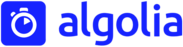 Algolia logo landscape