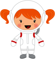 Little Girl Astronaut