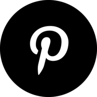 Pinterest black round 