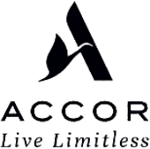 Accor logo and slogan