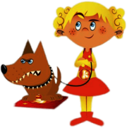 Kaatje With Angry Dog