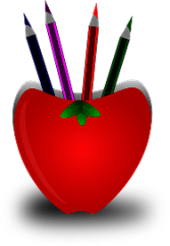 Apple Shaped Penstand