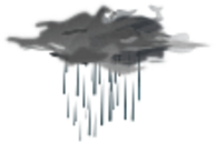Cloud with Rain Shower