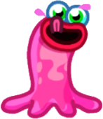 Sweeney Blob the Splodgy Sucker Tongue Out