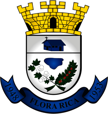 Brasão Prefeitura Flora Rica