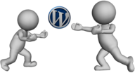 Wordpress Logo Playing Figures