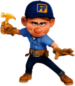 Fix It Felix Ready For Action