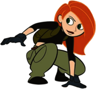 Kim Possible Crouching