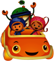 Team Umizoomi In Car