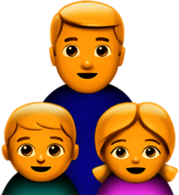 Single Parent Family Emoji