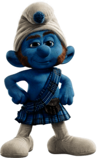Gutsy Smurf