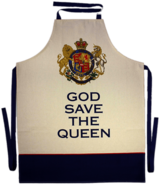 God Save the Queen Apron