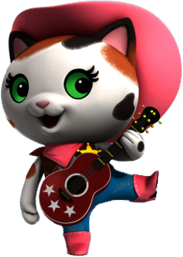 Sheriff Callie With Her Guitar