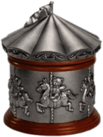 Merry Go Round Music Box Royal Selangor