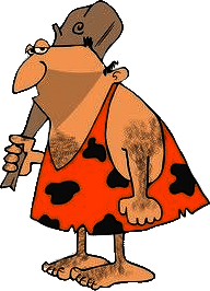 Caveman With Large Nose