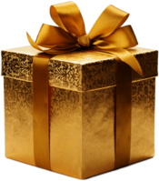 Gold Coloured Gift Box