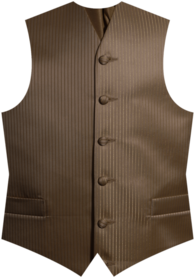 Wedding Waistcoat With Closed Buttons