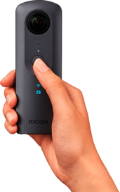 Ricoh Theta In Hand