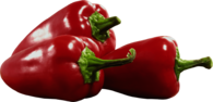 Three Red Peppers