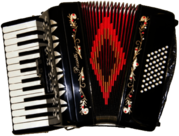 Accordion Vintage Rosette