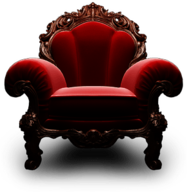 Armchair Red Royal