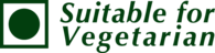 Suitable for Vegetarian