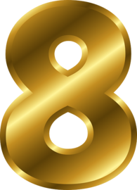 Gold Number 8