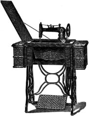 Table Vintage Sewing Machine