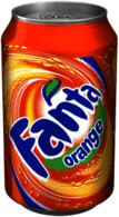 Fanta Orange Can