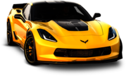 Yellow Corvette