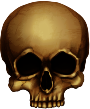 Brown Skull Small