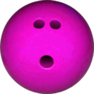 Pink Bowling Ball