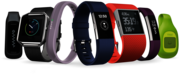 Line Up Of Fitbit Connected Objects