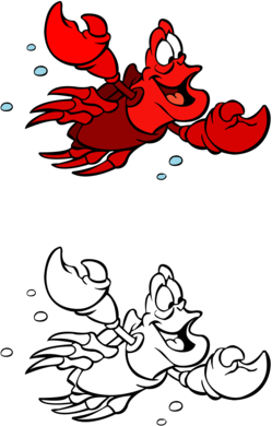 The little mermaid - Sebastian