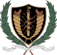 Logo Universidad de Cartagena, Colombia, Colores planos