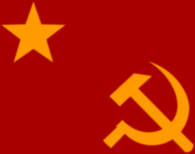 Second War Flag Of Chinese Soviet Republic