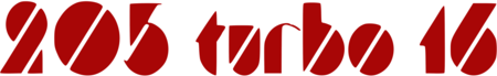 peugeot 205 turbo 16
