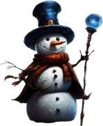 Wizard Snowman