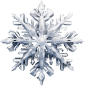Snowflake with 3D Effect