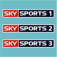 SKY sports 1,2 and 3