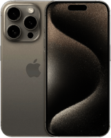 iPhone 15 Pro Front and Back View