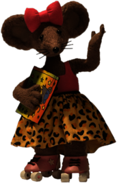 Rastamouse Character Scratchy