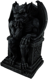 Gargoyle on Throne
