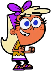 The Fairly OddParents Character Chloe Excited