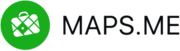 Maps.me logo landscape
