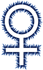 Female Symbol Skyline