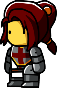 Scribblenauts Female Crusader